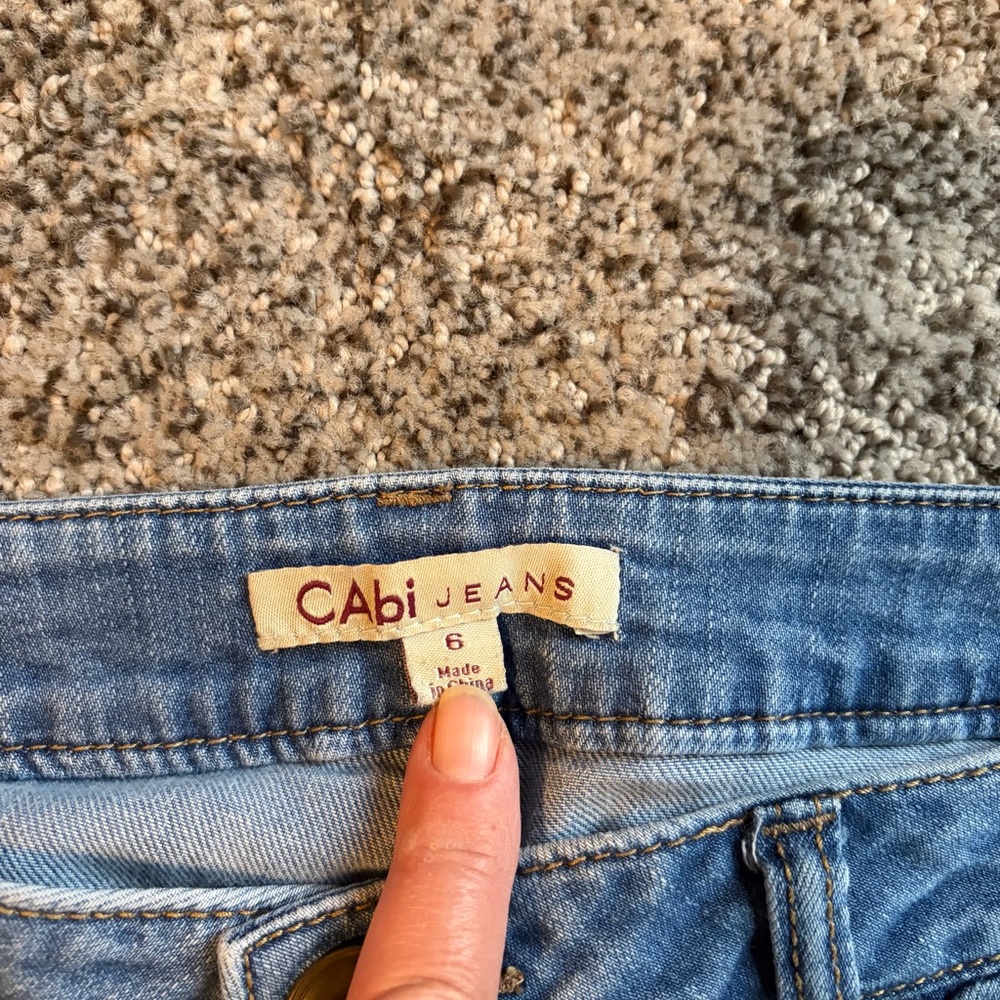 CAbi Light Blue Boyfriend Jeans - Picture 3 of 3